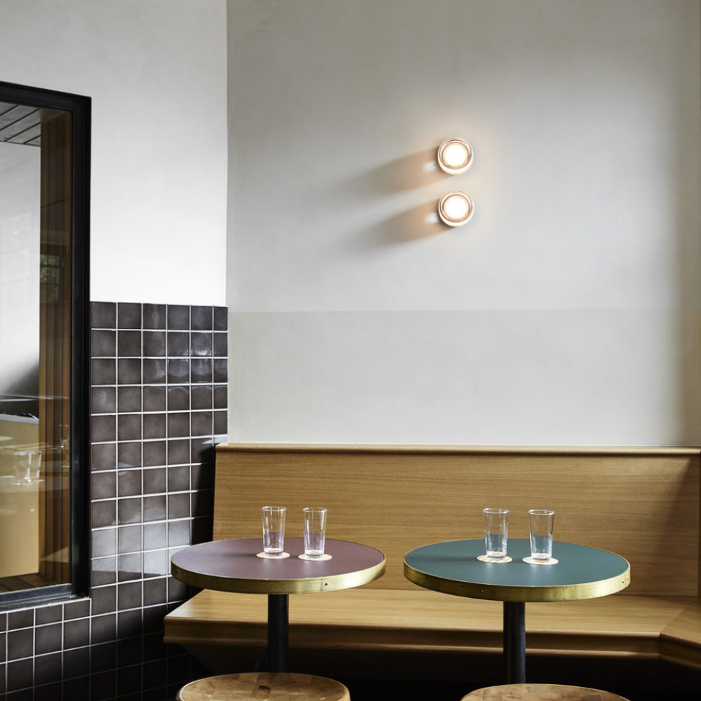 Nordic Acrylic Wall Sconce with Dimple Shade