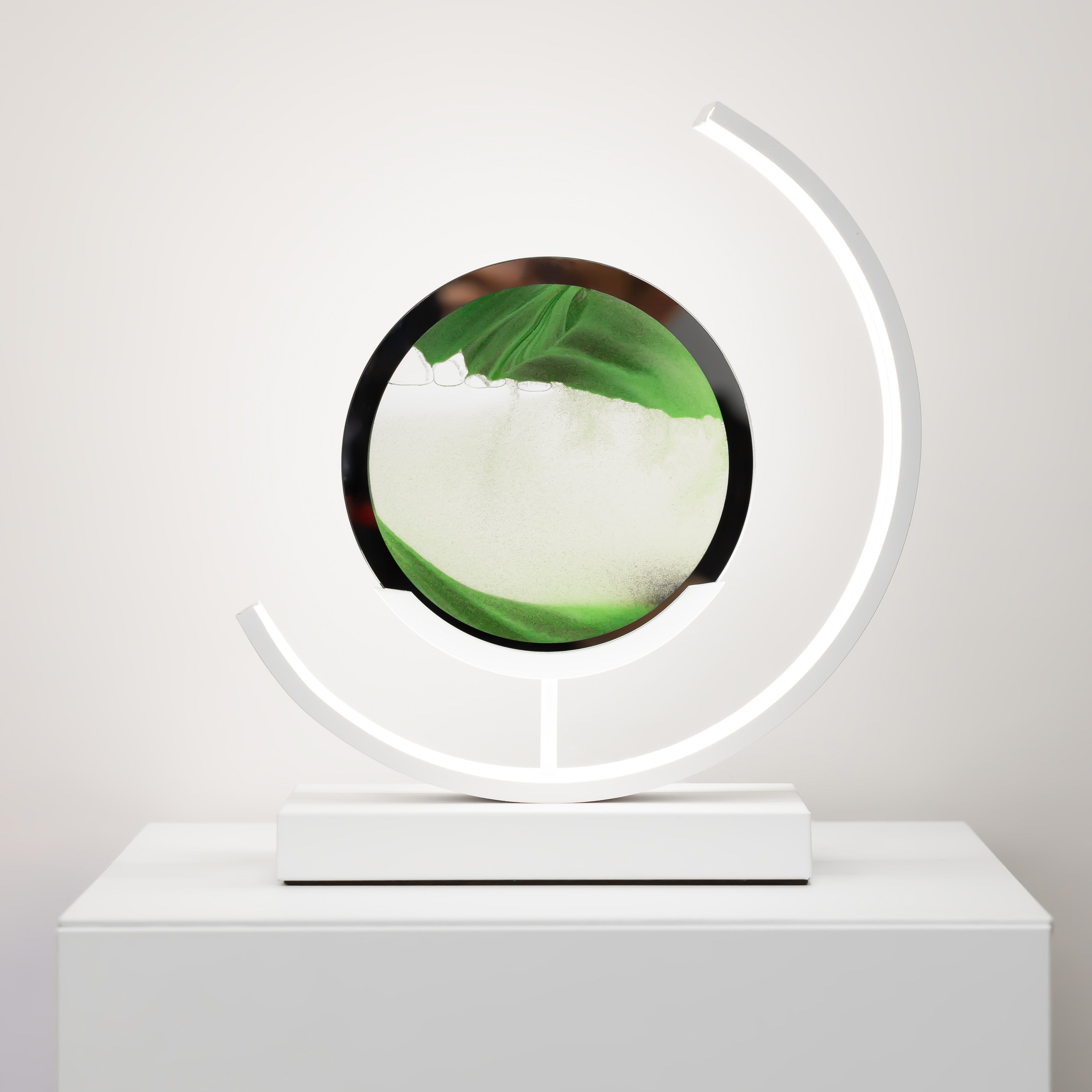 Minimalist Moving Sand Art Lamp with LED Glow