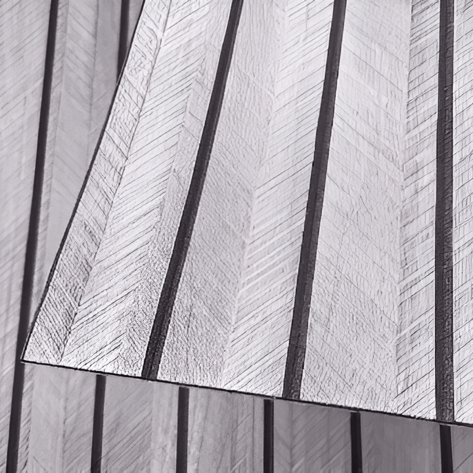 3D Wood-Effect Wall Panel with Peel-and-Stick