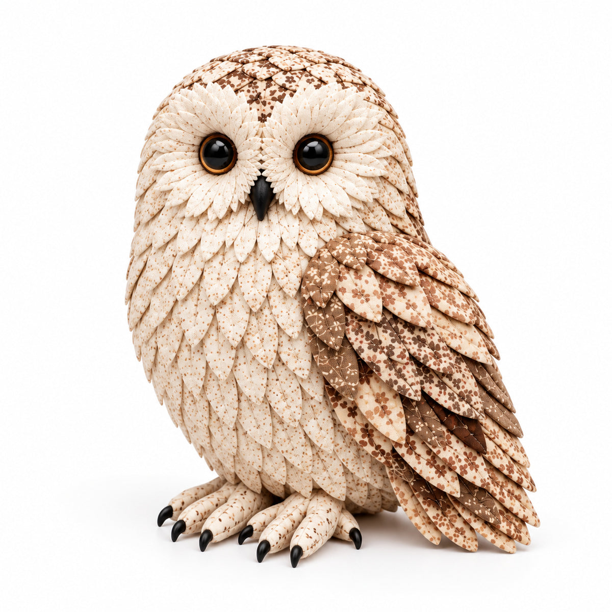3D Fabric Bird Craft Kit With Felt Feathers For Diy Wall Art - Image 4