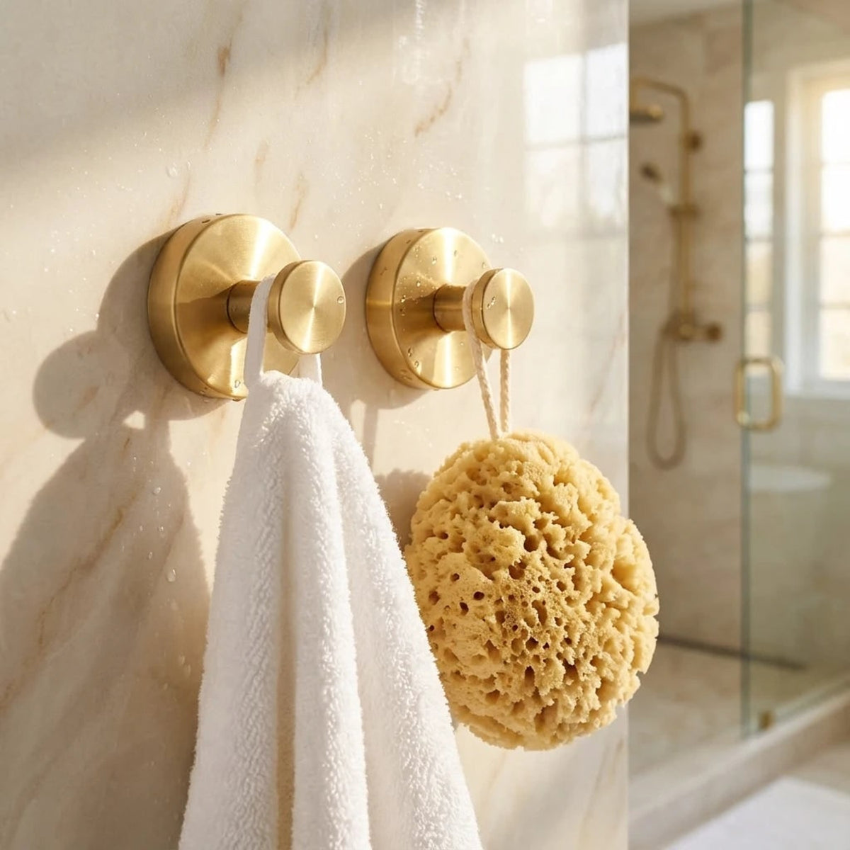 4 Pack Suction Hooks Stainless Steel No Drill Wall Hooks For Bathroom And Kitchen - Image 2