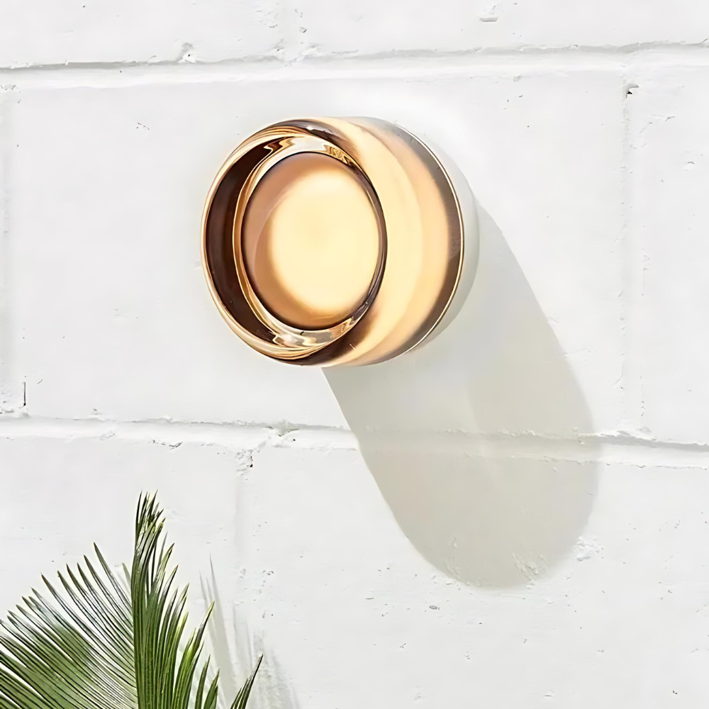 Nordic Acrylic Wall Sconce with Dimple Shade