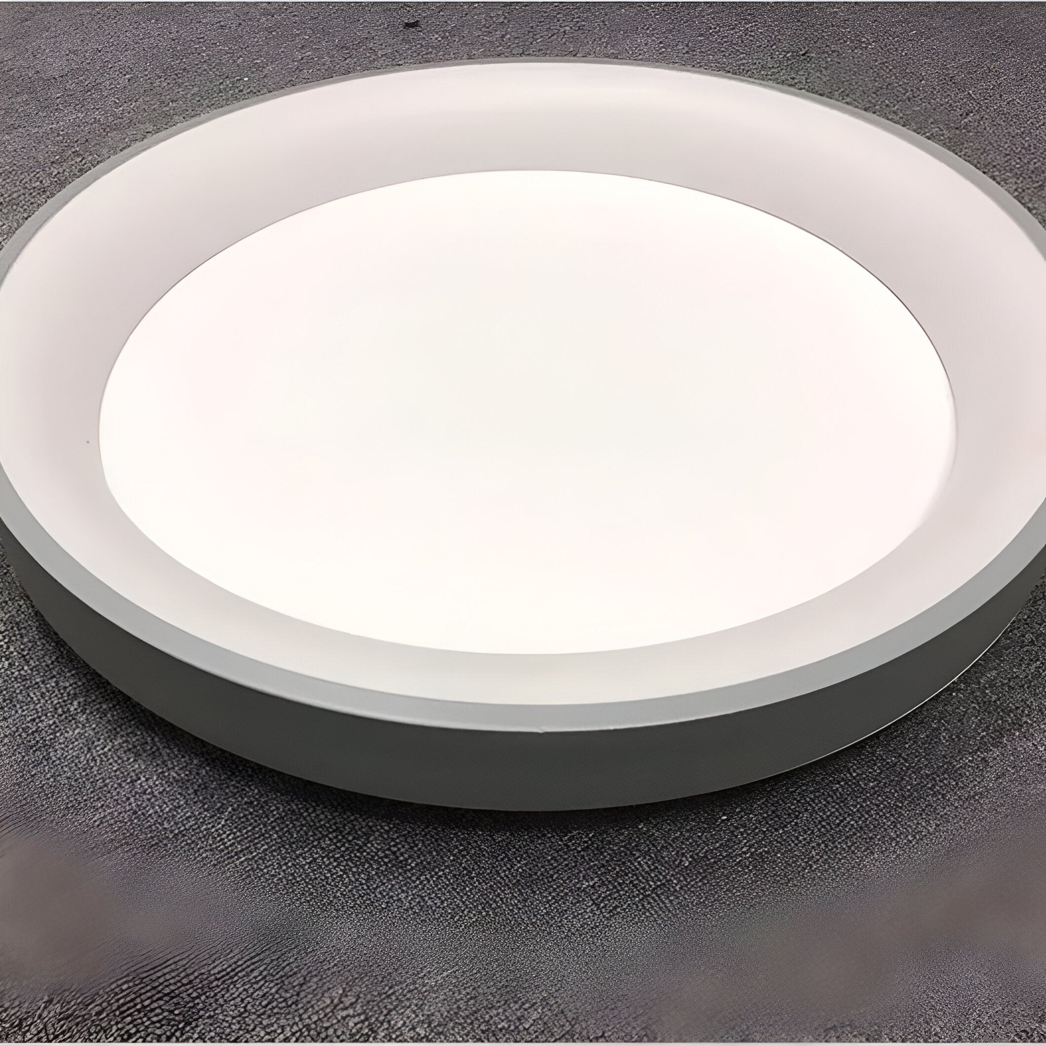 Nordic Round LED Ceiling Light with Soft Halo