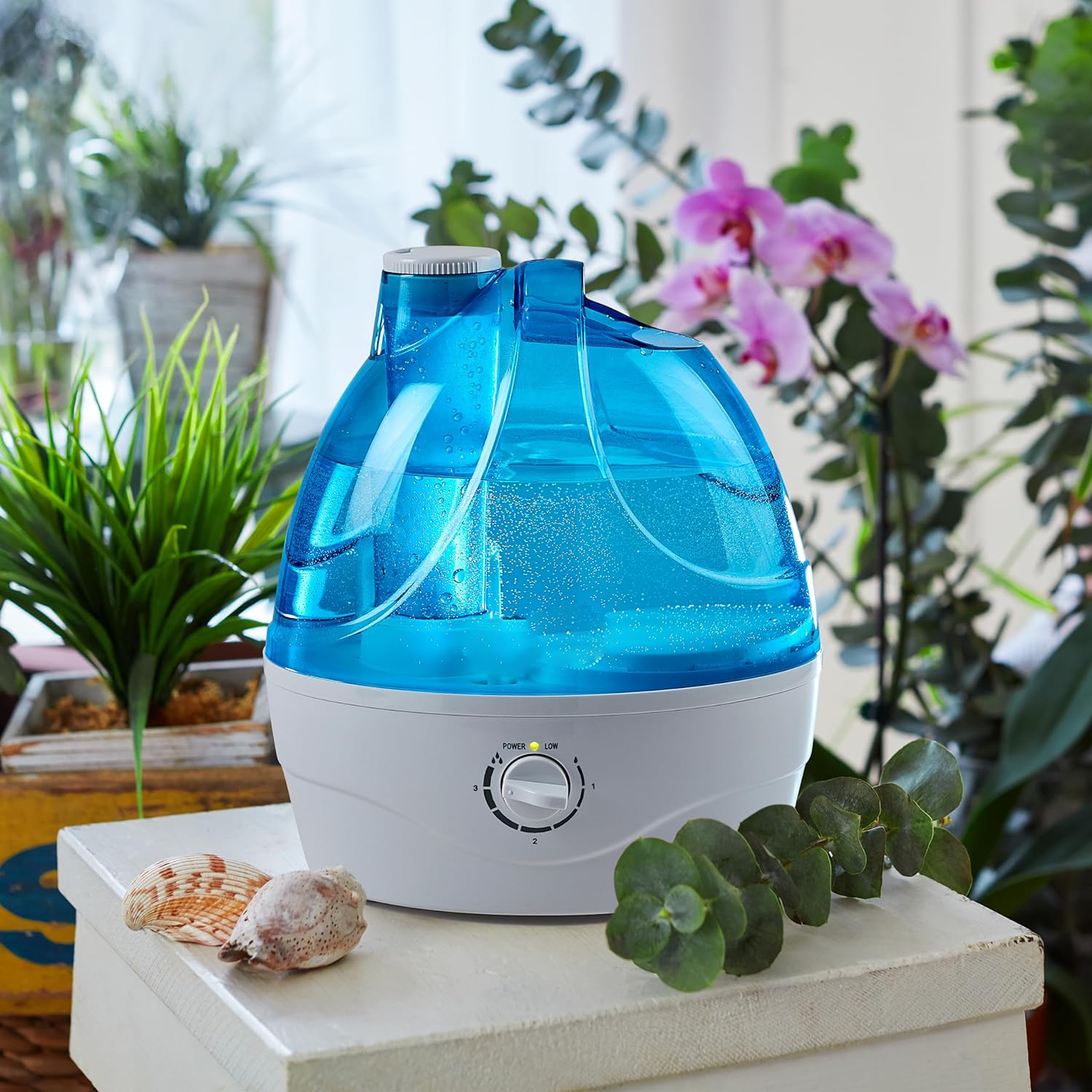 Ultrasonic Cool Mist Humidifier with Dial