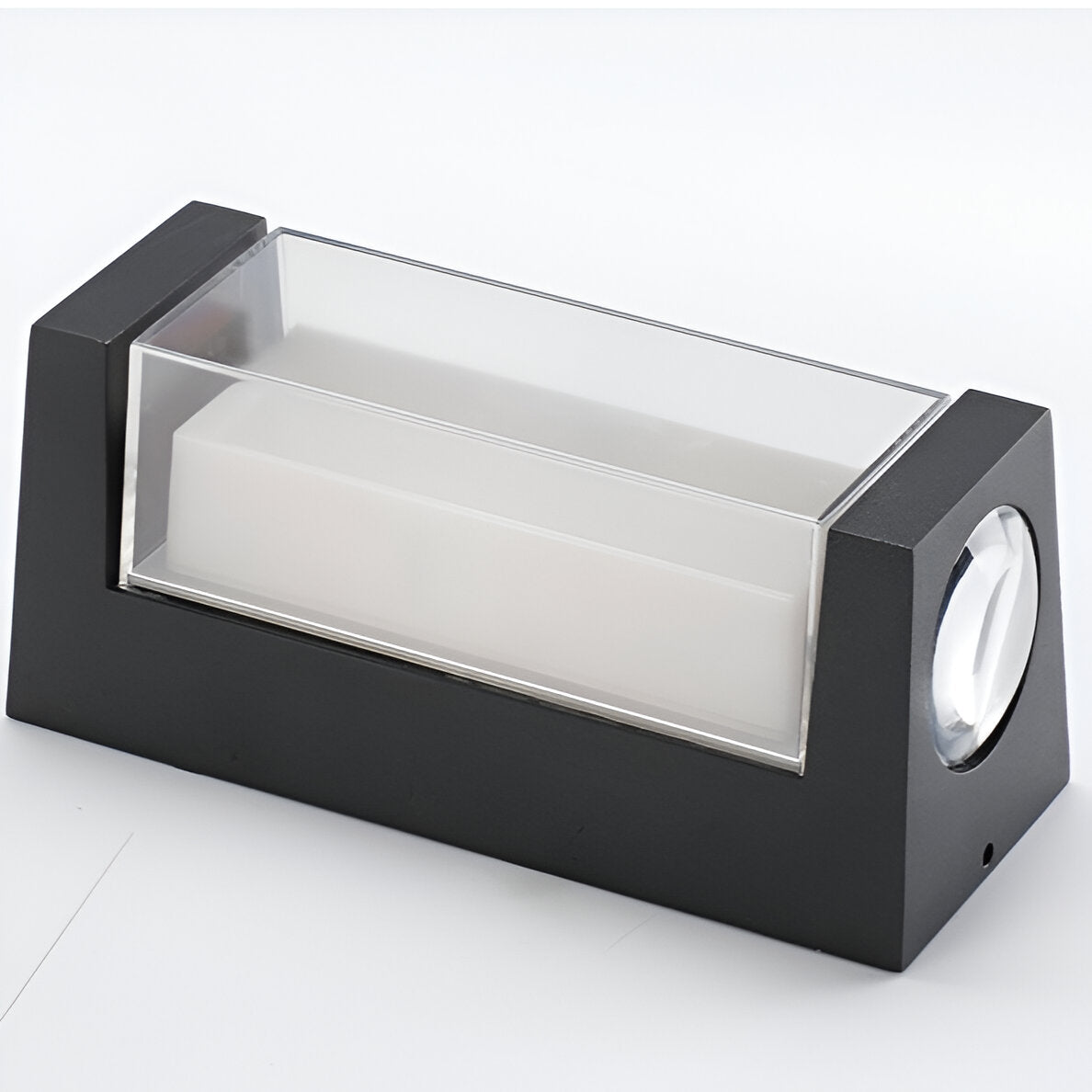 Acrylic Wall Sconce with Up and Down LED Glow