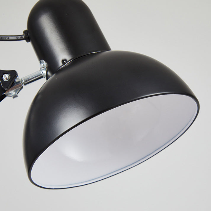 Adjustable Metal Clamp Desk Lamp with Spring