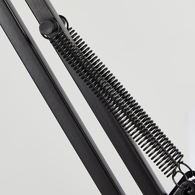 Adjustable Metal Clamp Desk Lamp with Spring