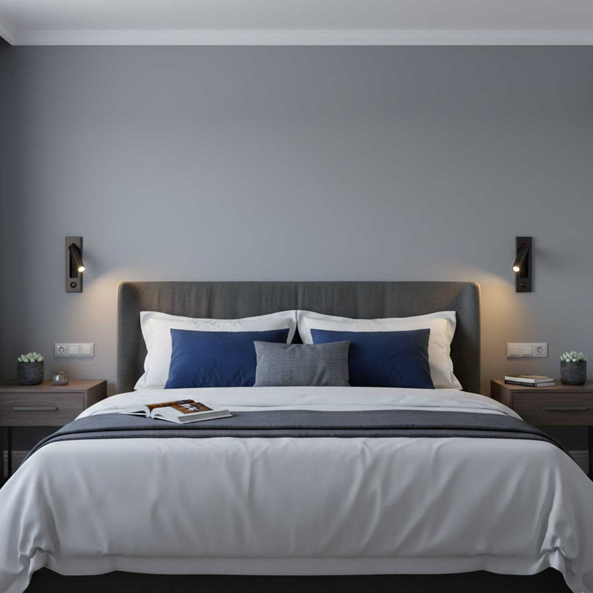 Adjustable Reading Wall Light with Switch