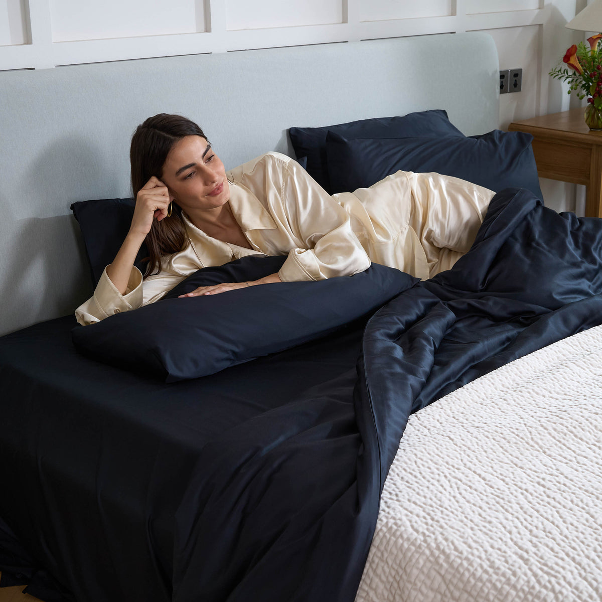 Bamboo Pillowcases with Pet Hair Repellent