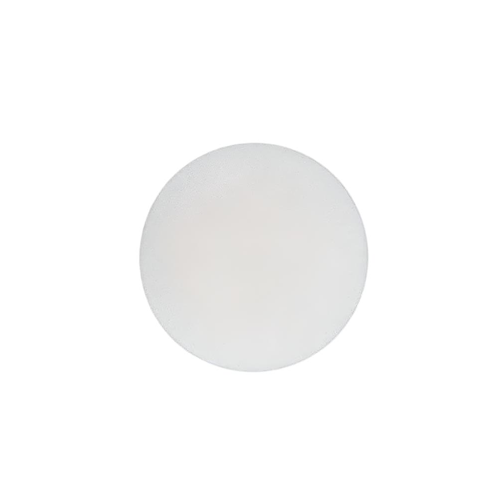 Black Round LED Wall Sconce with Halo Glow
