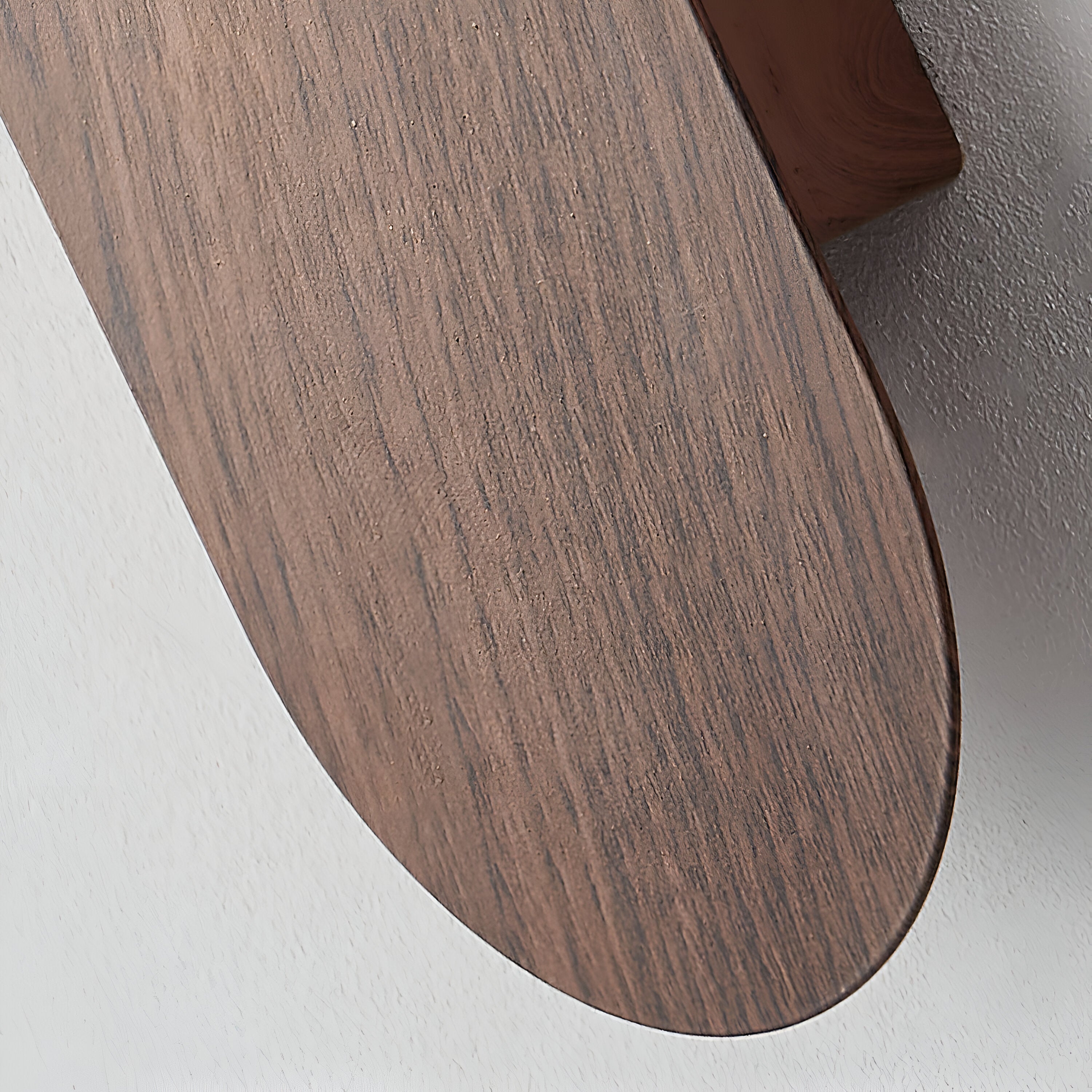 Nordic Wood Globe Wall Sconce with LED Glow