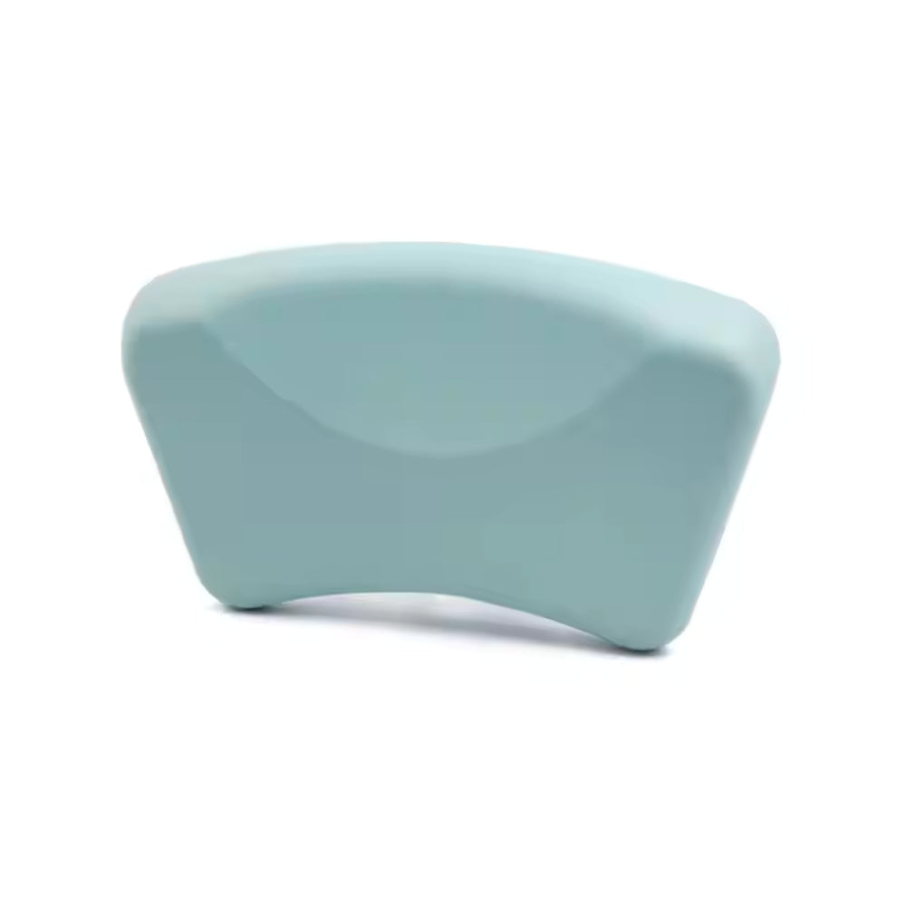 Contoured Soft-Touch Bathtub Headrest Pillow