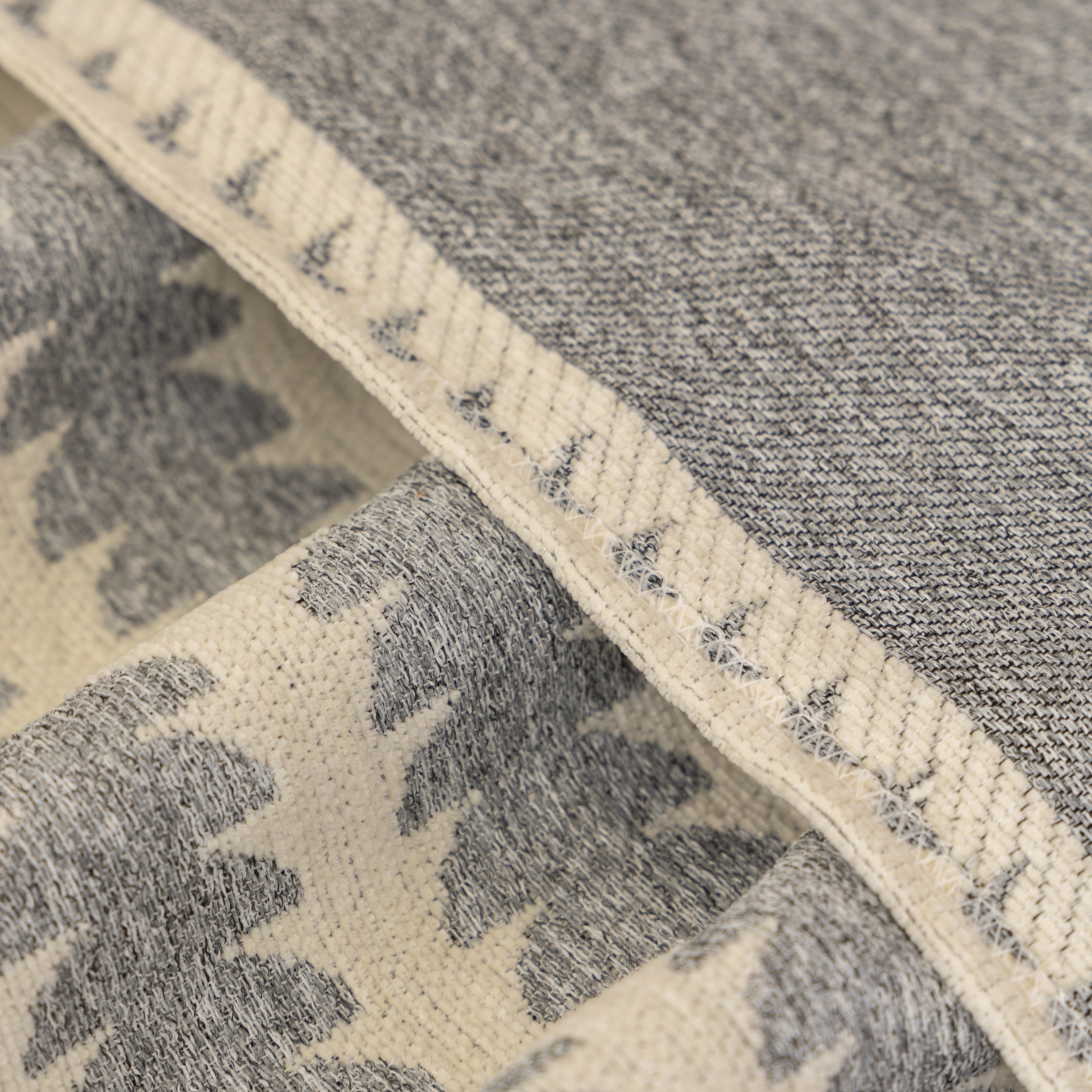 Geometric Chenille Fringed Sofa Cover Throw