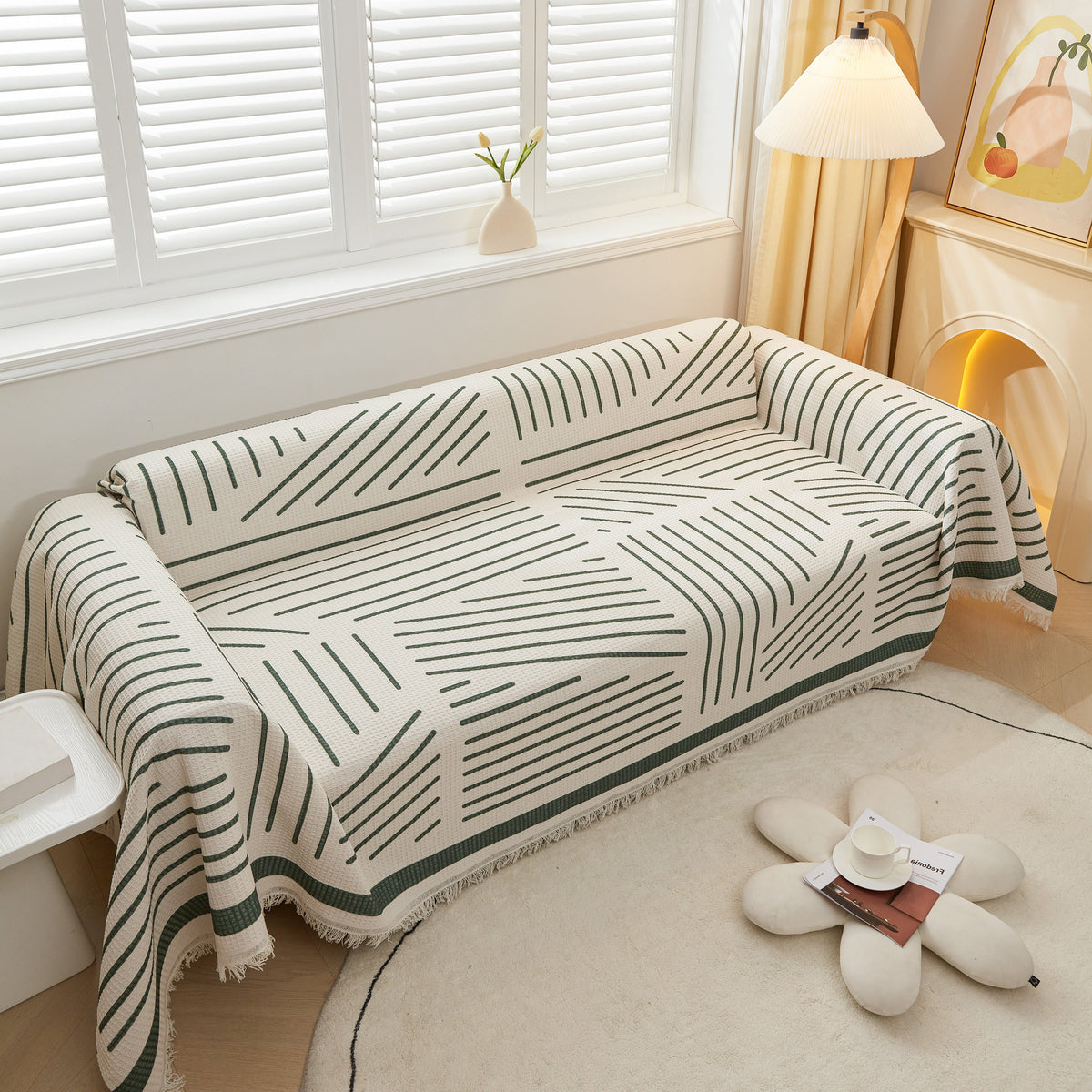 High-Quality Fabric Non-Slip Sofa Cover Throw, Throw Blankets for Couch, Furniture Covers for Pets