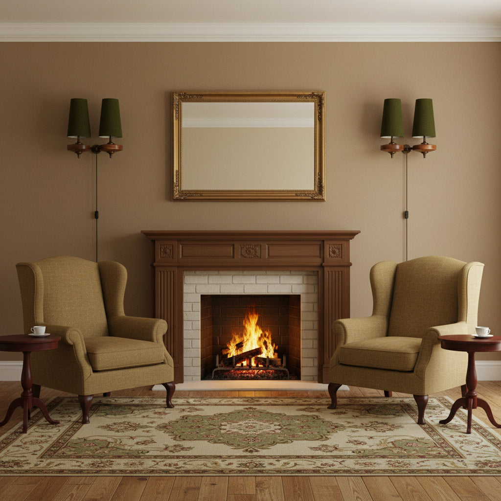 Modern Walnut Plug-In Double Wall Sconce Lamp