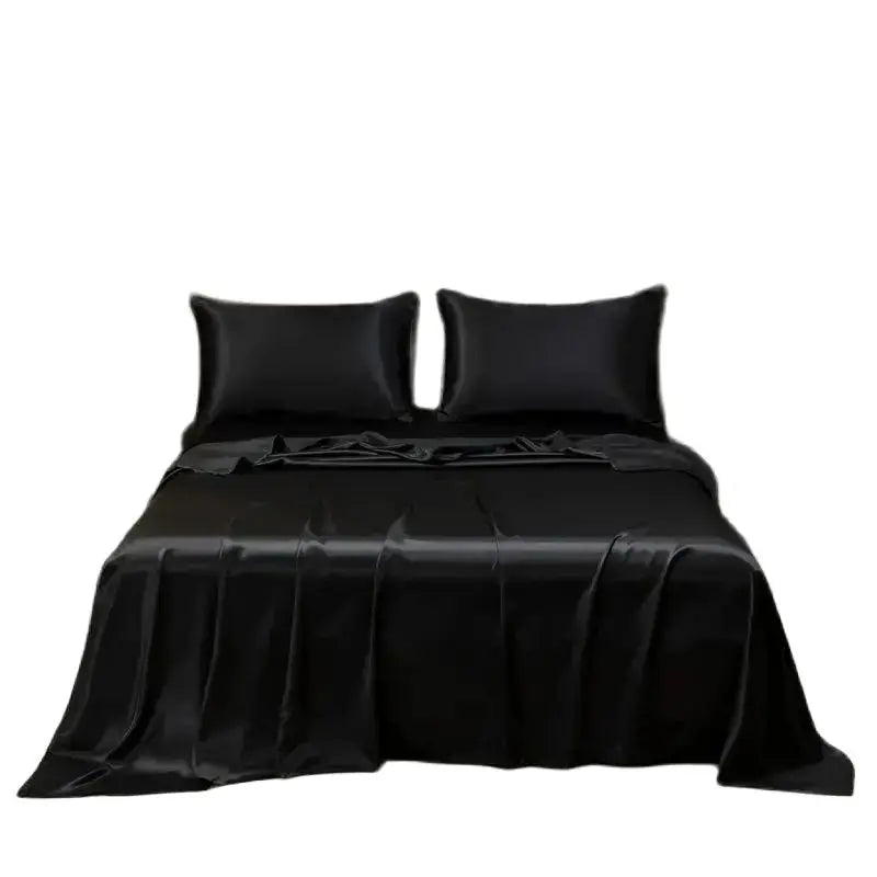 Lightweight Satin Sheet Set with Pillowcases