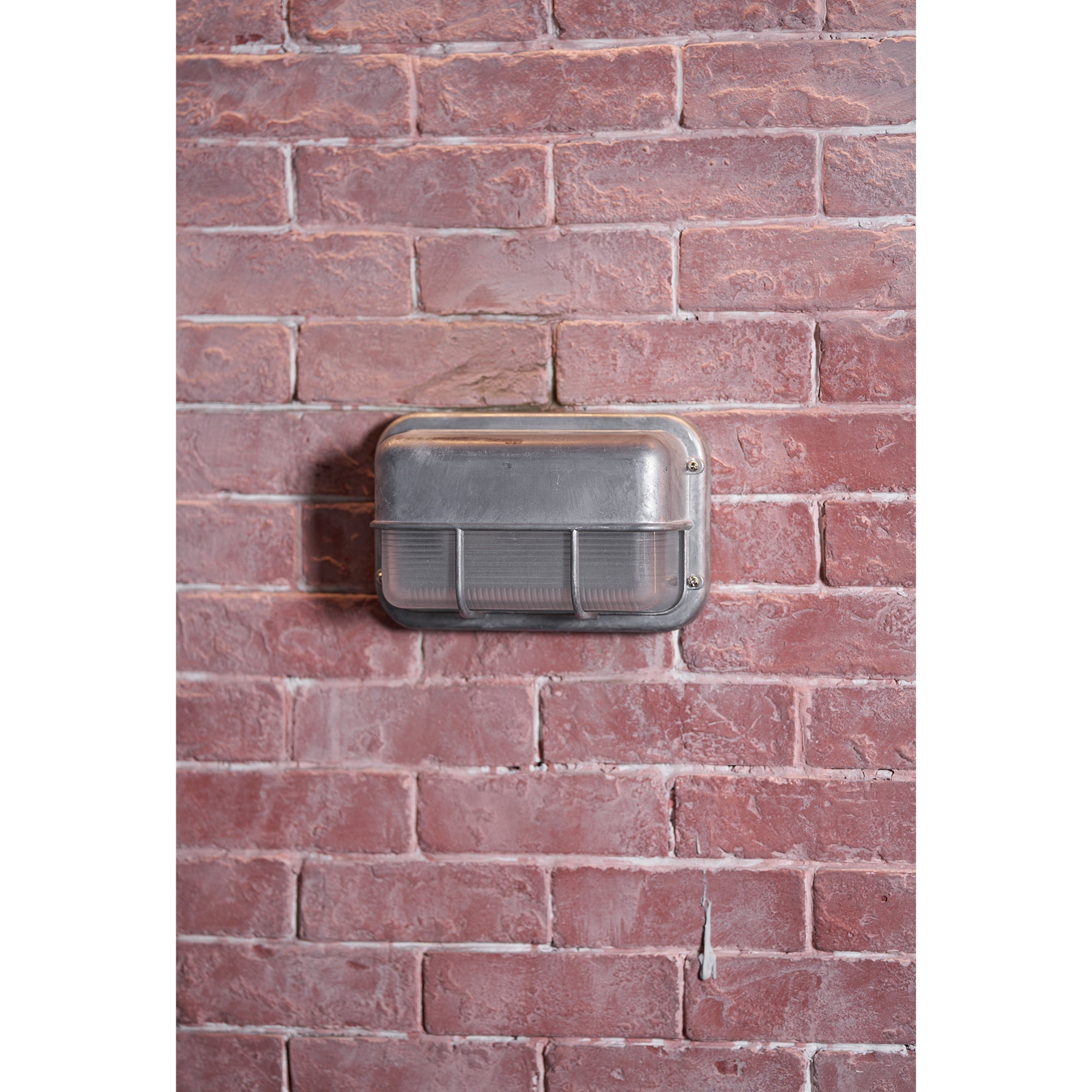 Marine Aluminum Wall Sconce with Opaque Glass