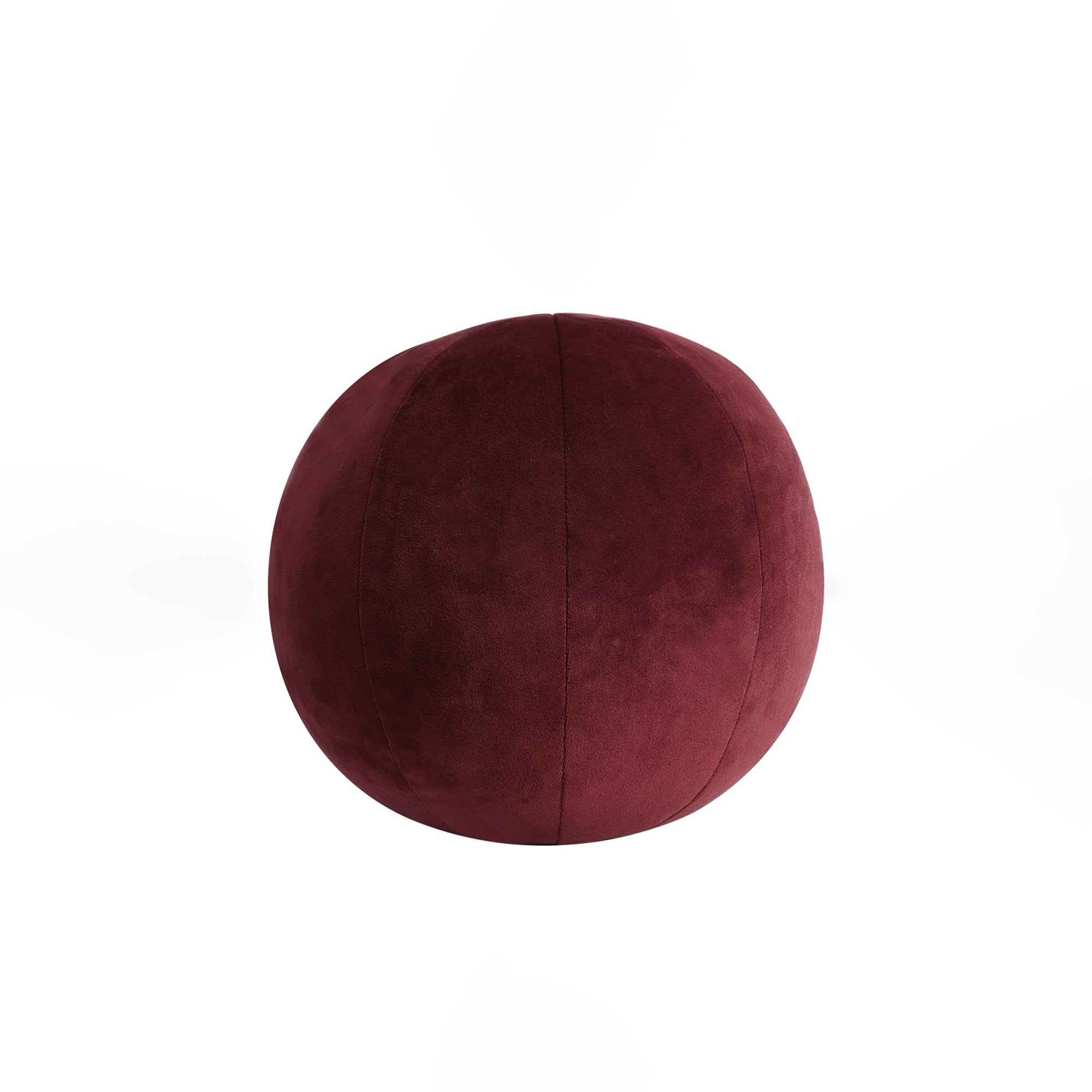 Minimalist Round Velvet Pillow with Soft Fill