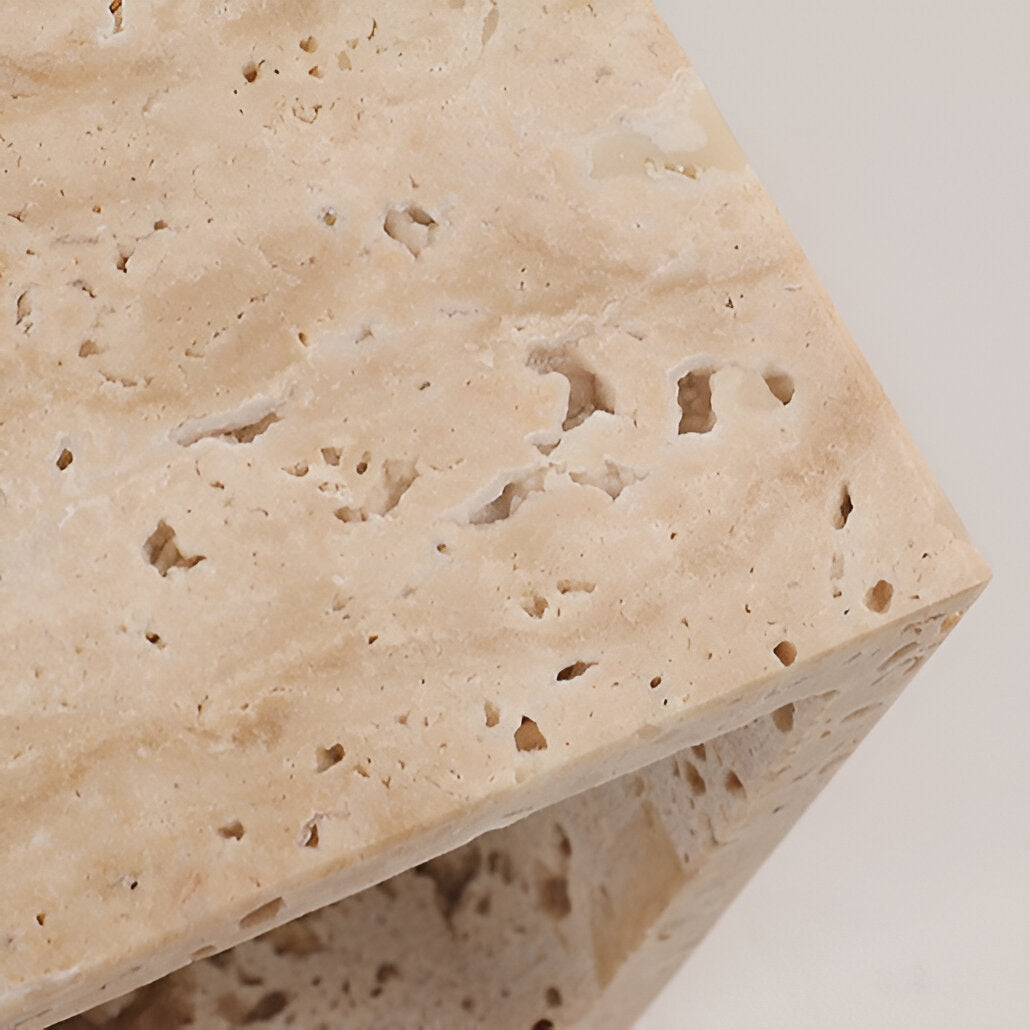 Minimalist Travertine Up Down LED Wall Sconce