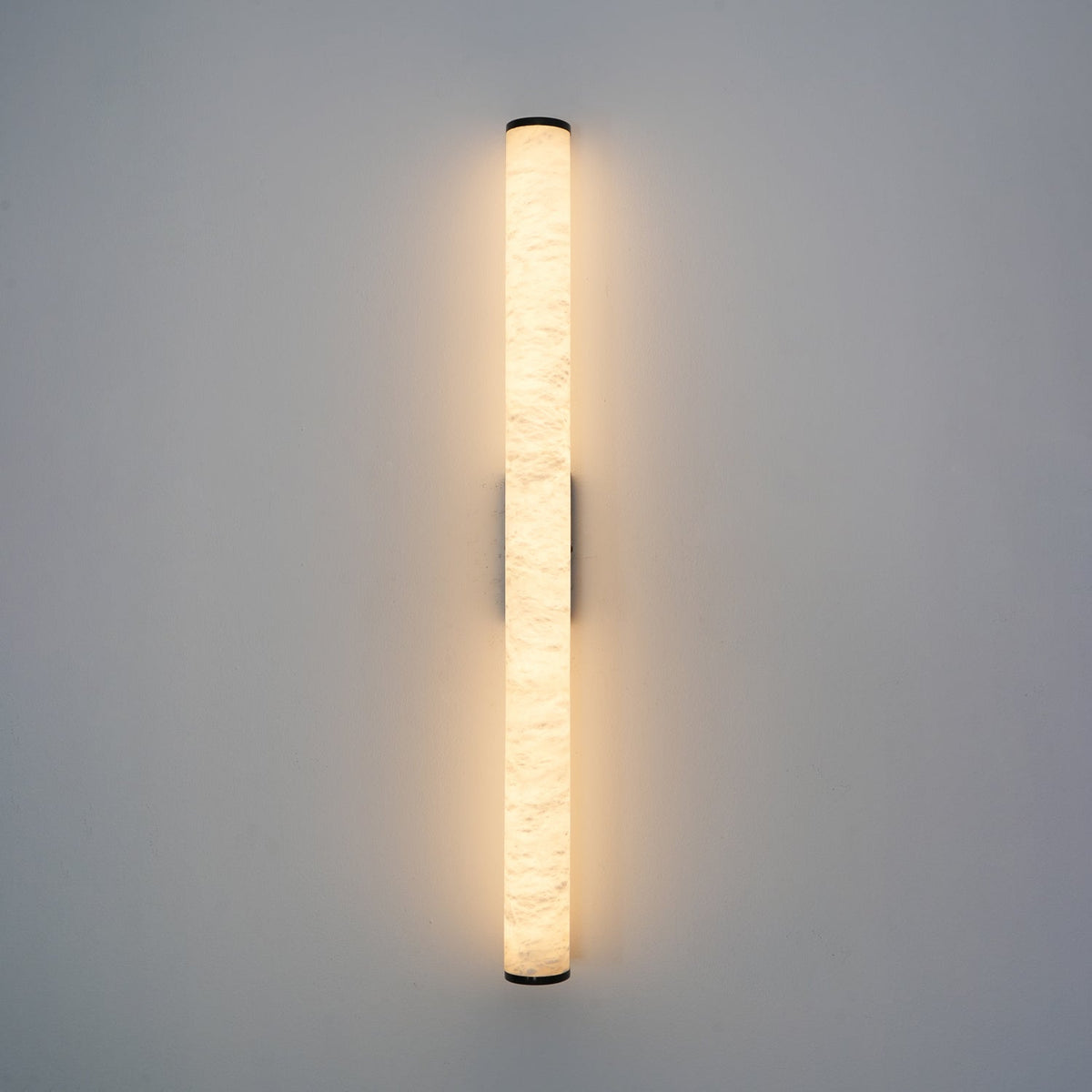 Modern Alabaster Tube LED Wall Sconce Light