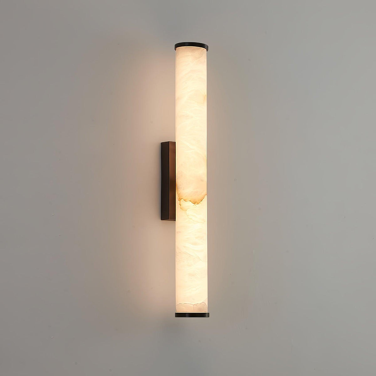 Modern Alabaster Tube LED Wall Sconce Light