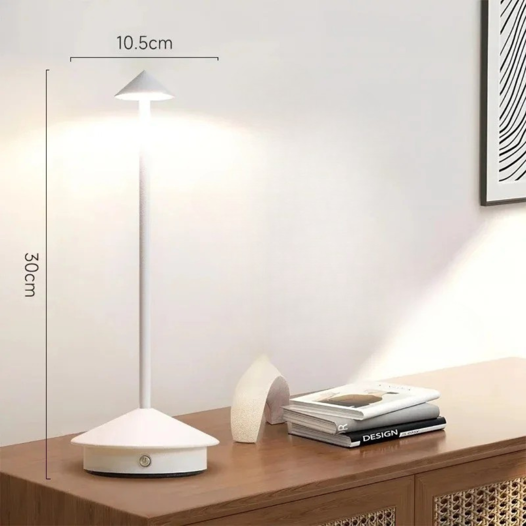 Modern Aluminum Table Lamp with Touch Dimmer
