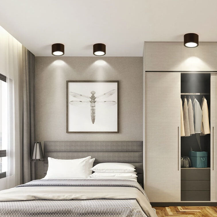 Nordic Cylinder Flush Mount LED Ceiling Light