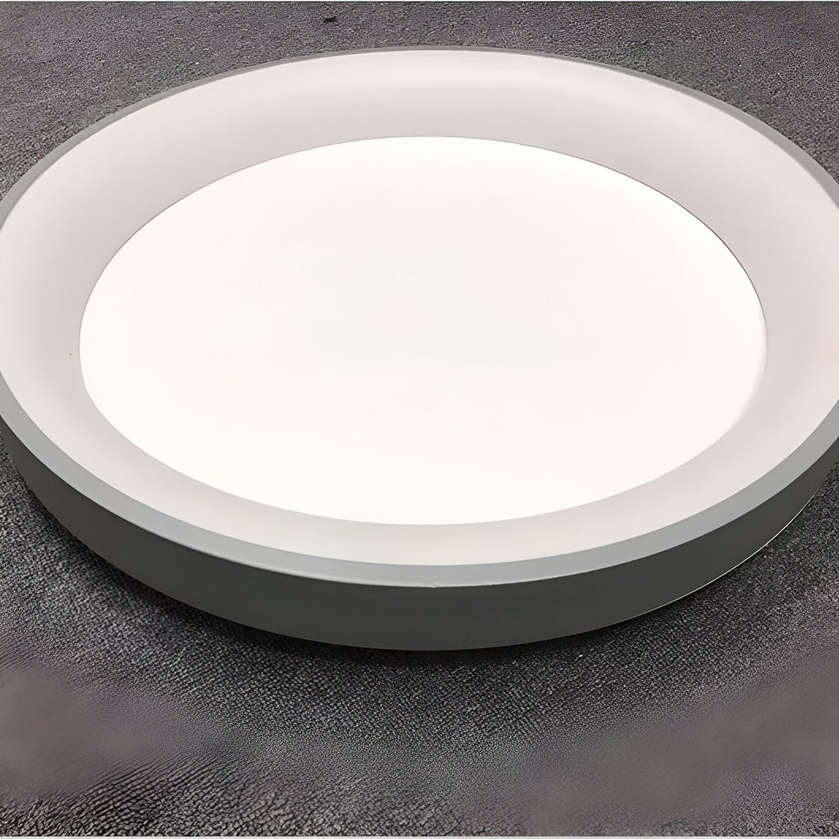Nordic Round LED Ceiling Light with Soft Halo