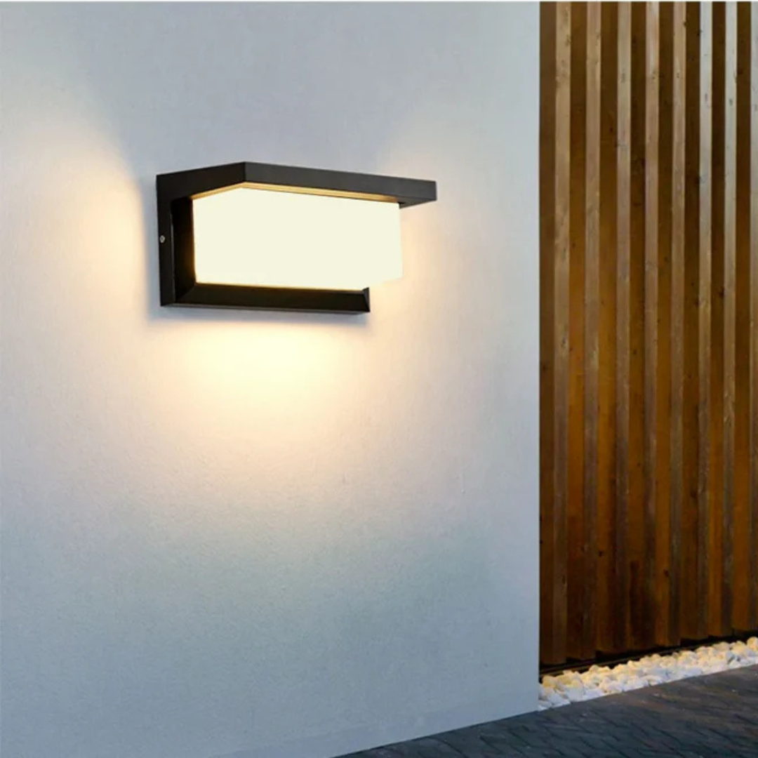 Modern LED Outdoor Wall Light with Motion Sensor