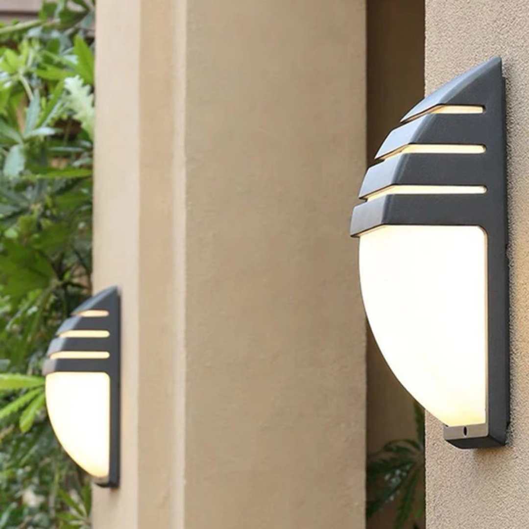 Modern Motion Sensor Outdoor LED Wall Light