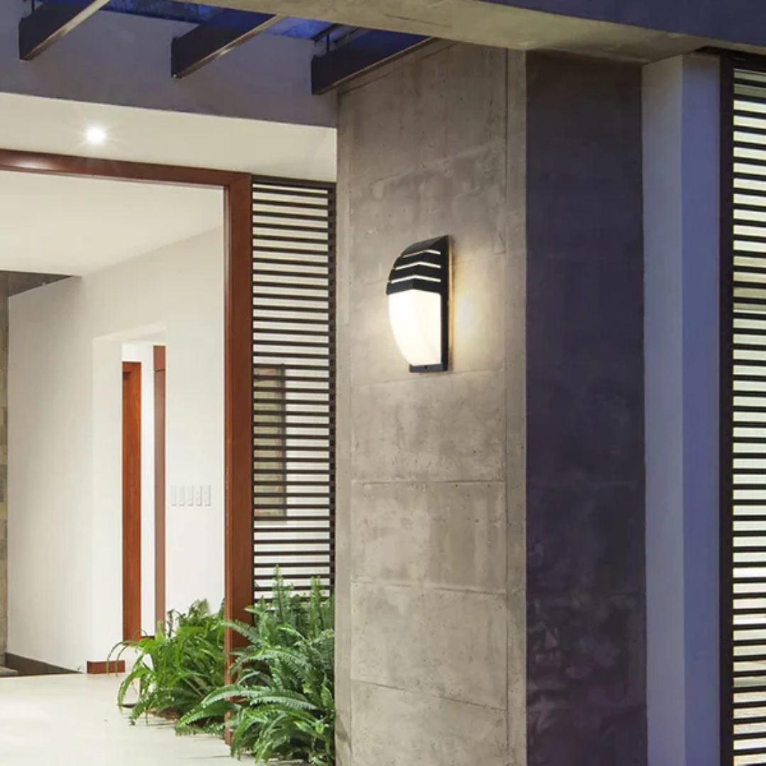 Modern Motion Sensor Outdoor LED Wall Light