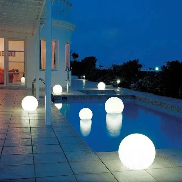PE Globe LED Light with Remote and 16 Colors
