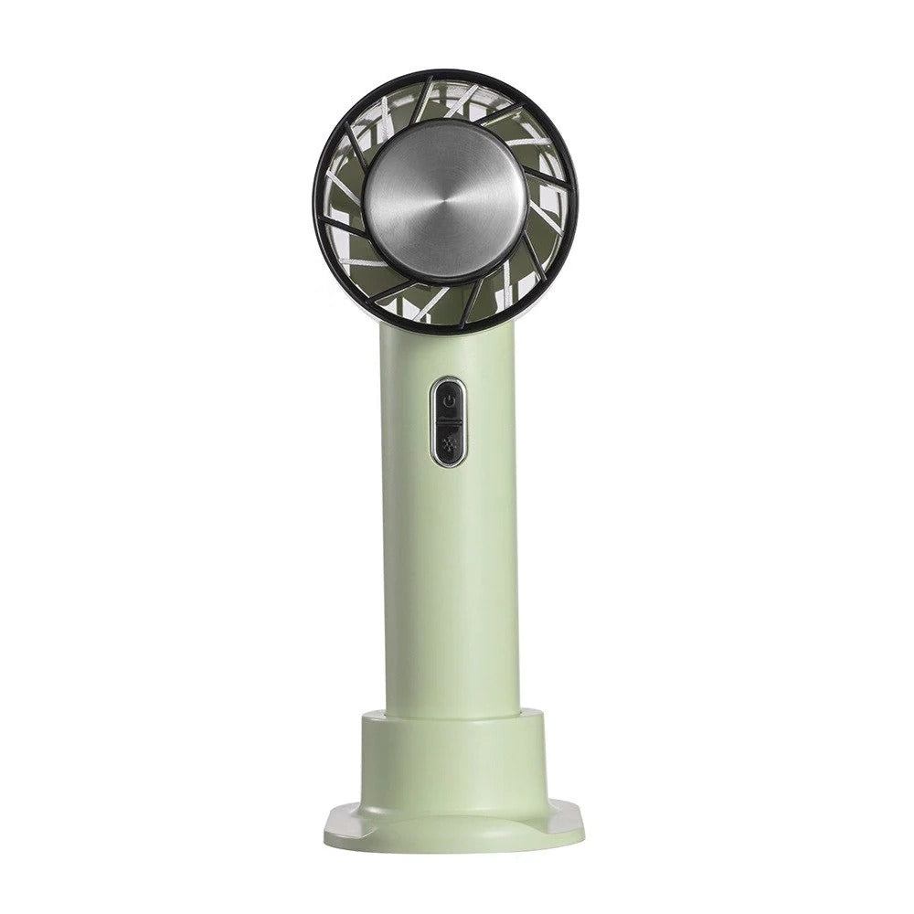 Portable Handheld Fan with Rechargeable Base