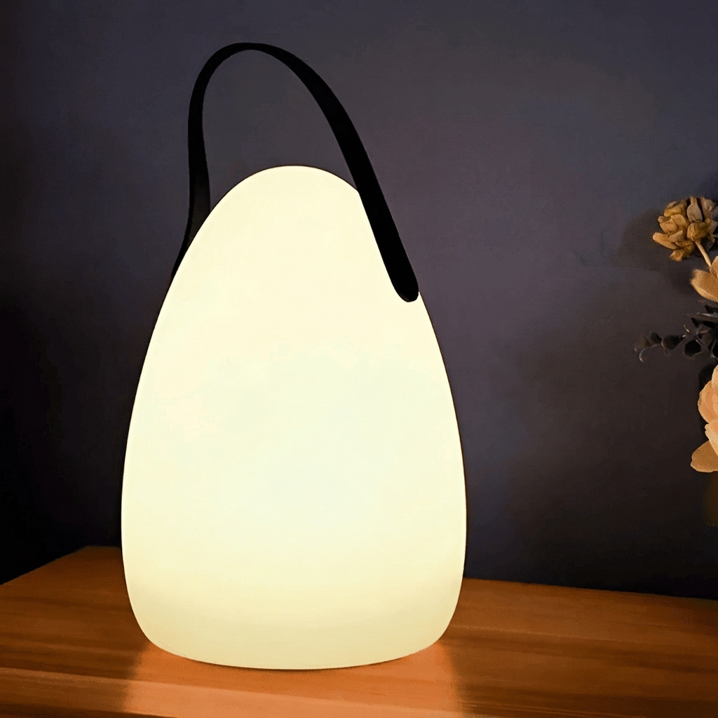 Portable LED Lantern Table Lamp with Handle