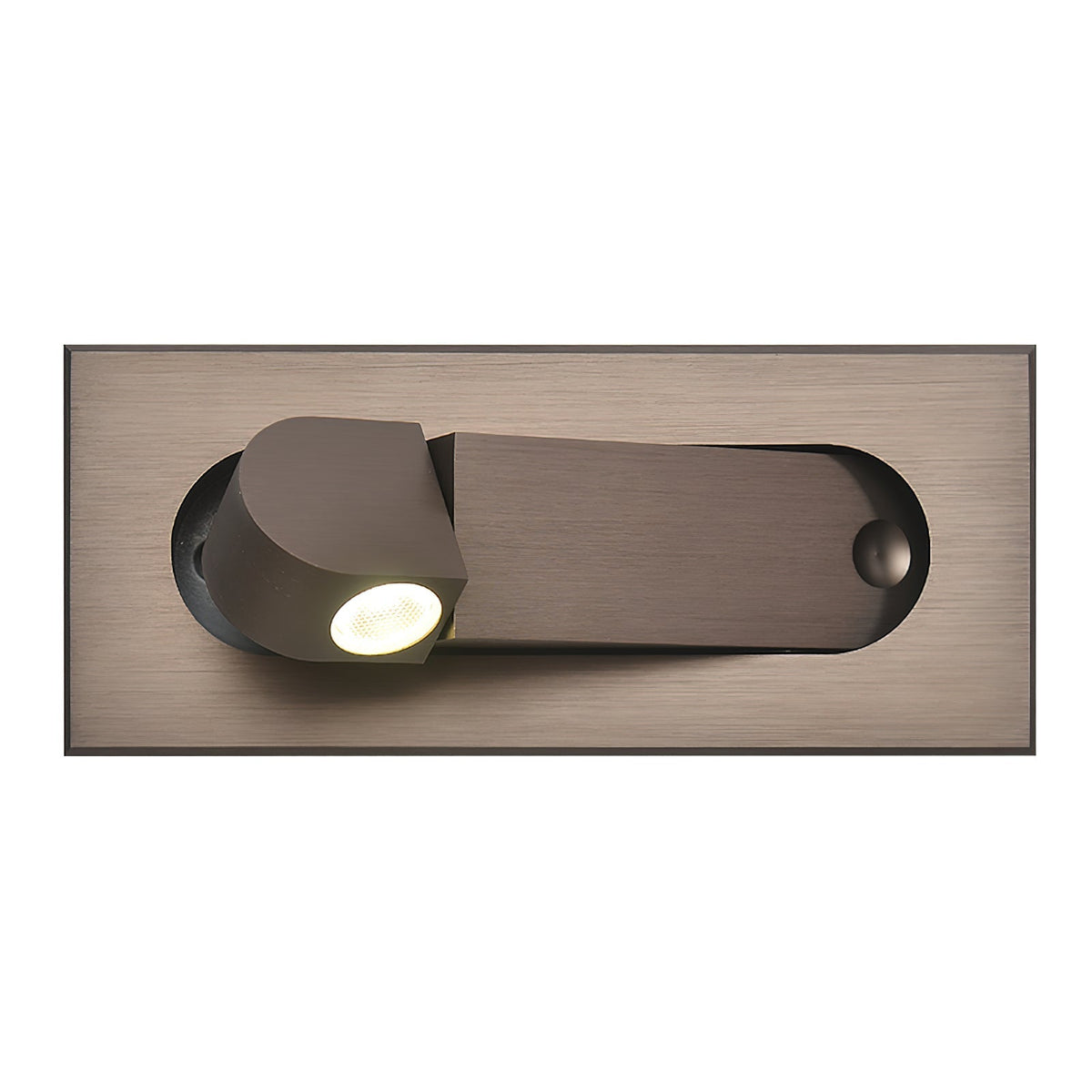 Recessed Rotating Reading Light Bedside Touch