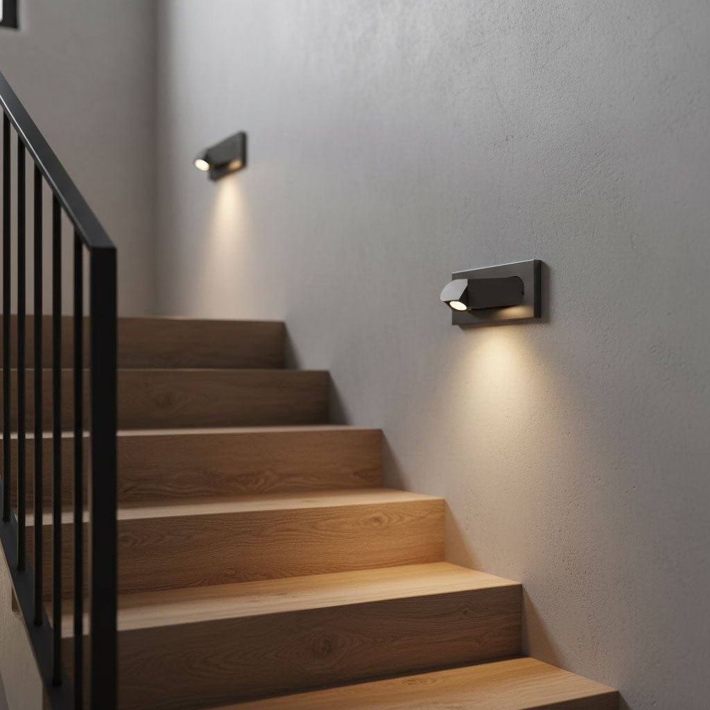 Recessed Rotating Reading Light Bedside Touch
