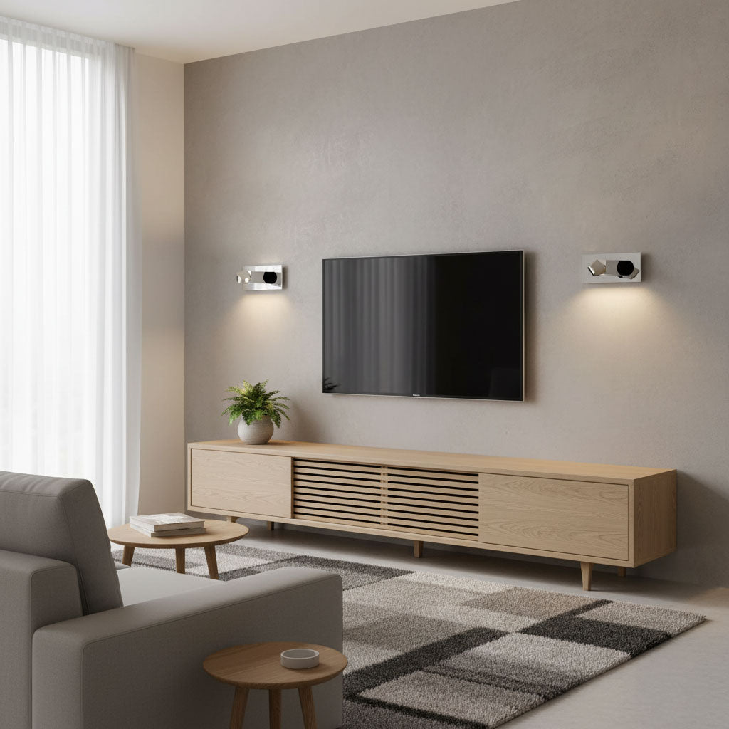 Recessed Rotating Reading Light Bedside Touch