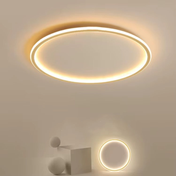 Scandinavian LED Ring Ceiling Light Fixture