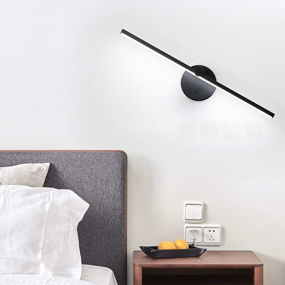 Slim Aluminum Bar LED Wall Light with Switch