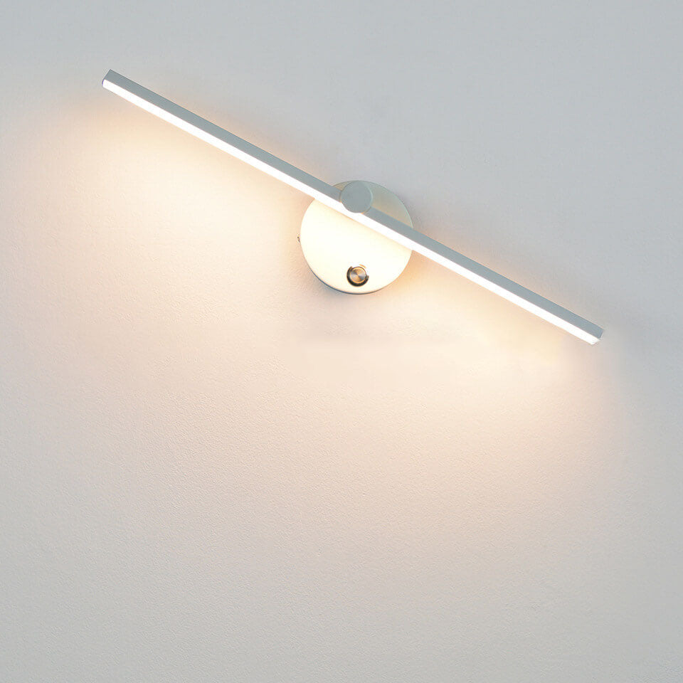 Slim Aluminum Bar LED Wall Light with Switch