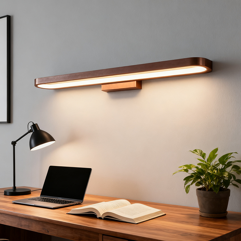 Slim Linear LED Wall Light with Dimmer