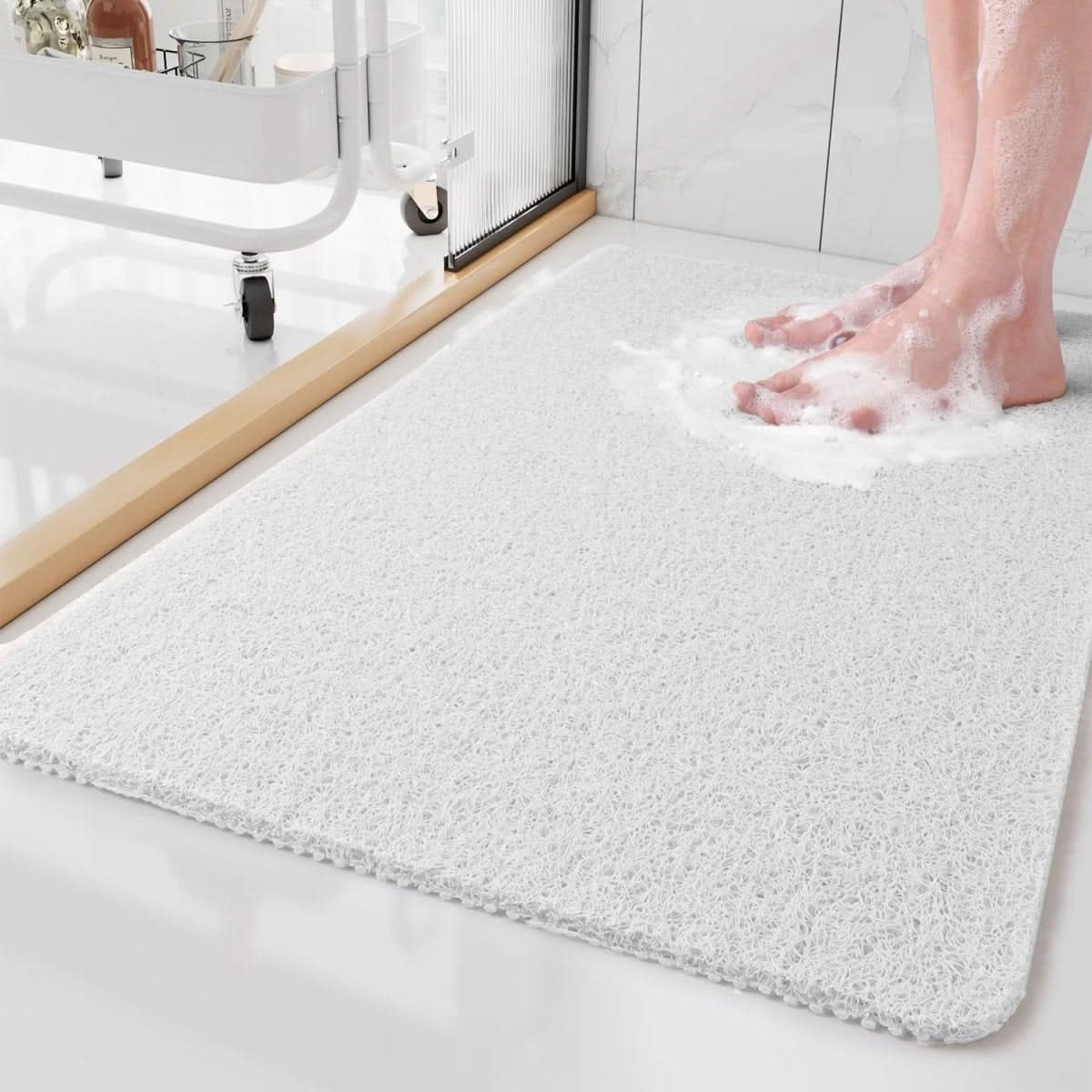 Soft Quick-Dry Bath Mat with Non-Slip Backing