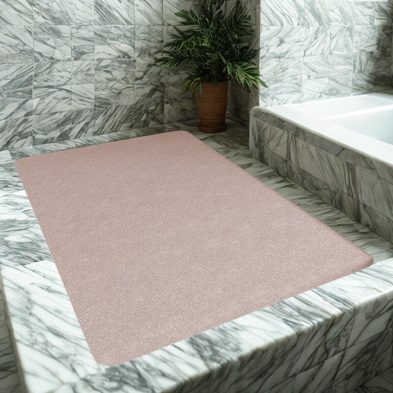 Soft Quick-Dry Bath Mat with Non-Slip Grip