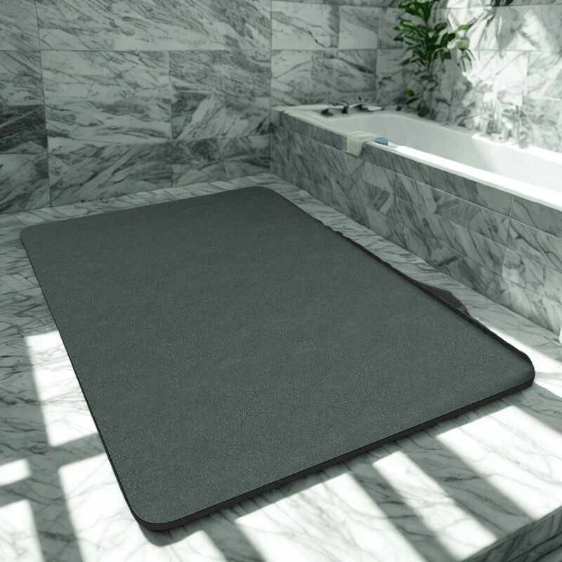 Soft Quick-Dry Bath Mat with Non-Slip Grip