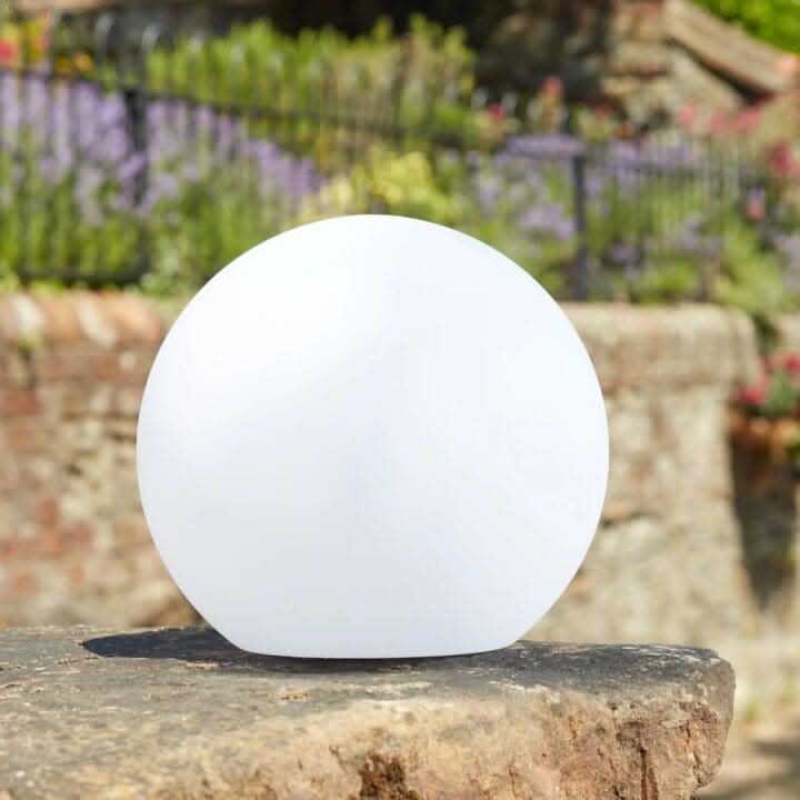 Solar LED Orb Light with Color Changing Glow