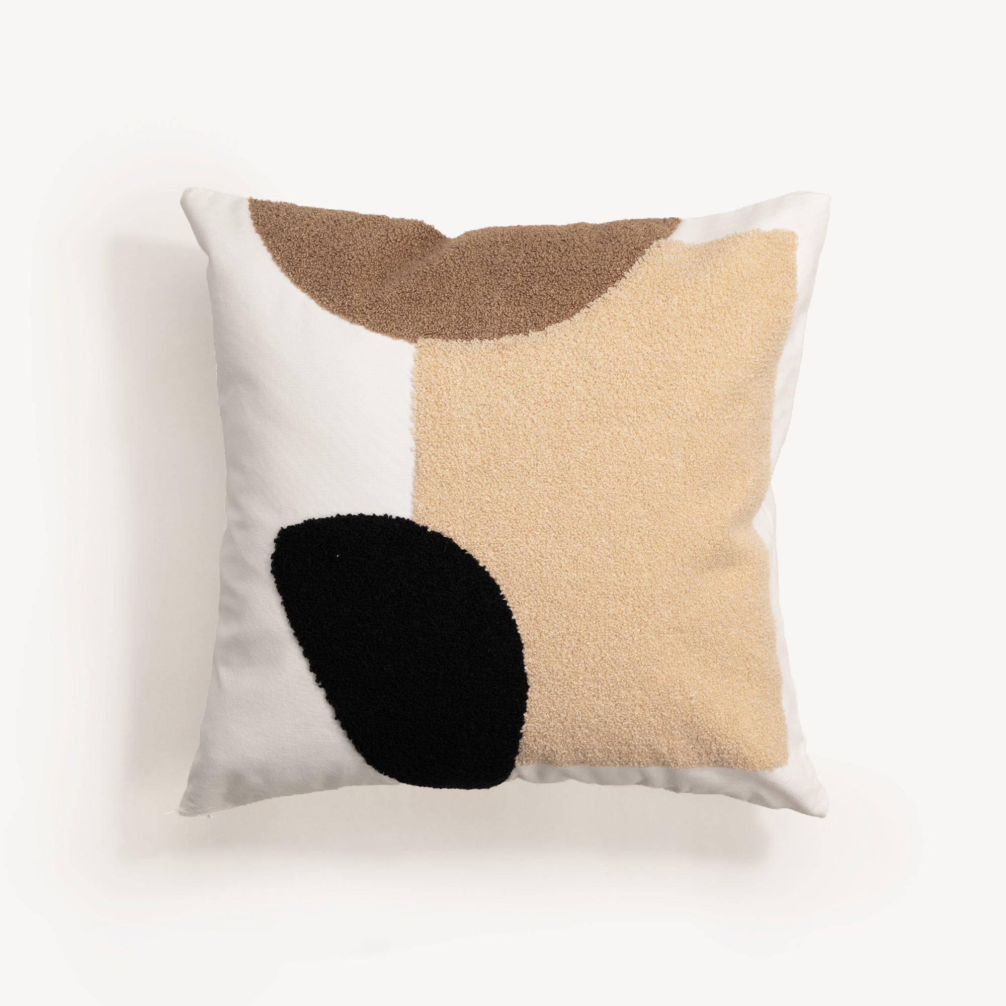 Textured Pillow Cover with Modern Patterns
