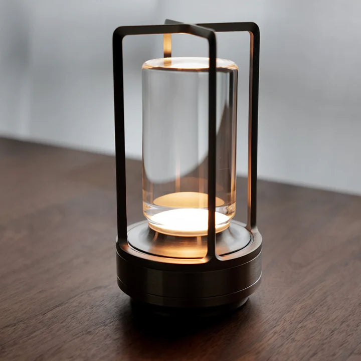 Wireless Cylinder LED Lamp with Touch Control