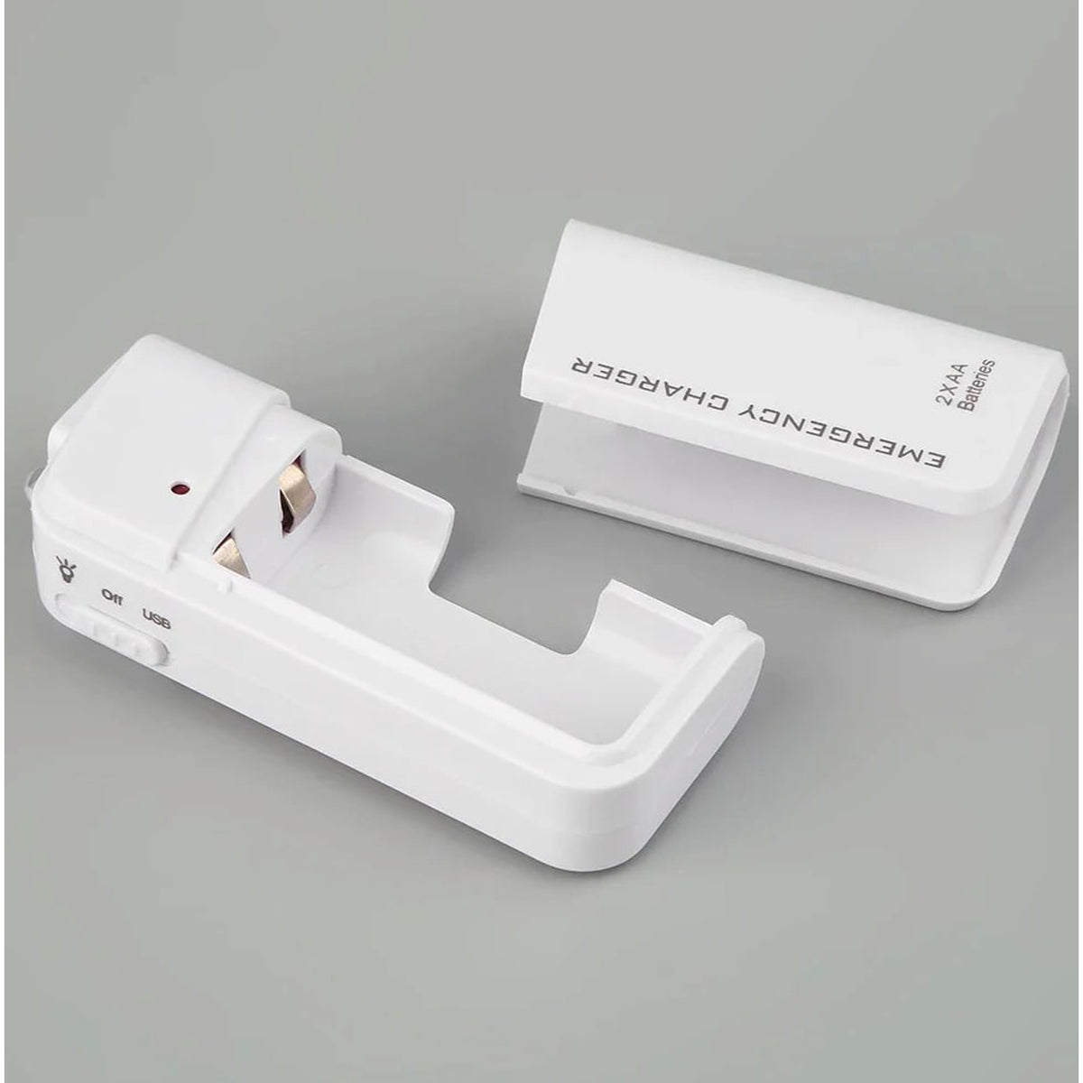 Aa Battery Power Bank Emergency Charger For Smartphones With LED Status Light - Image 9