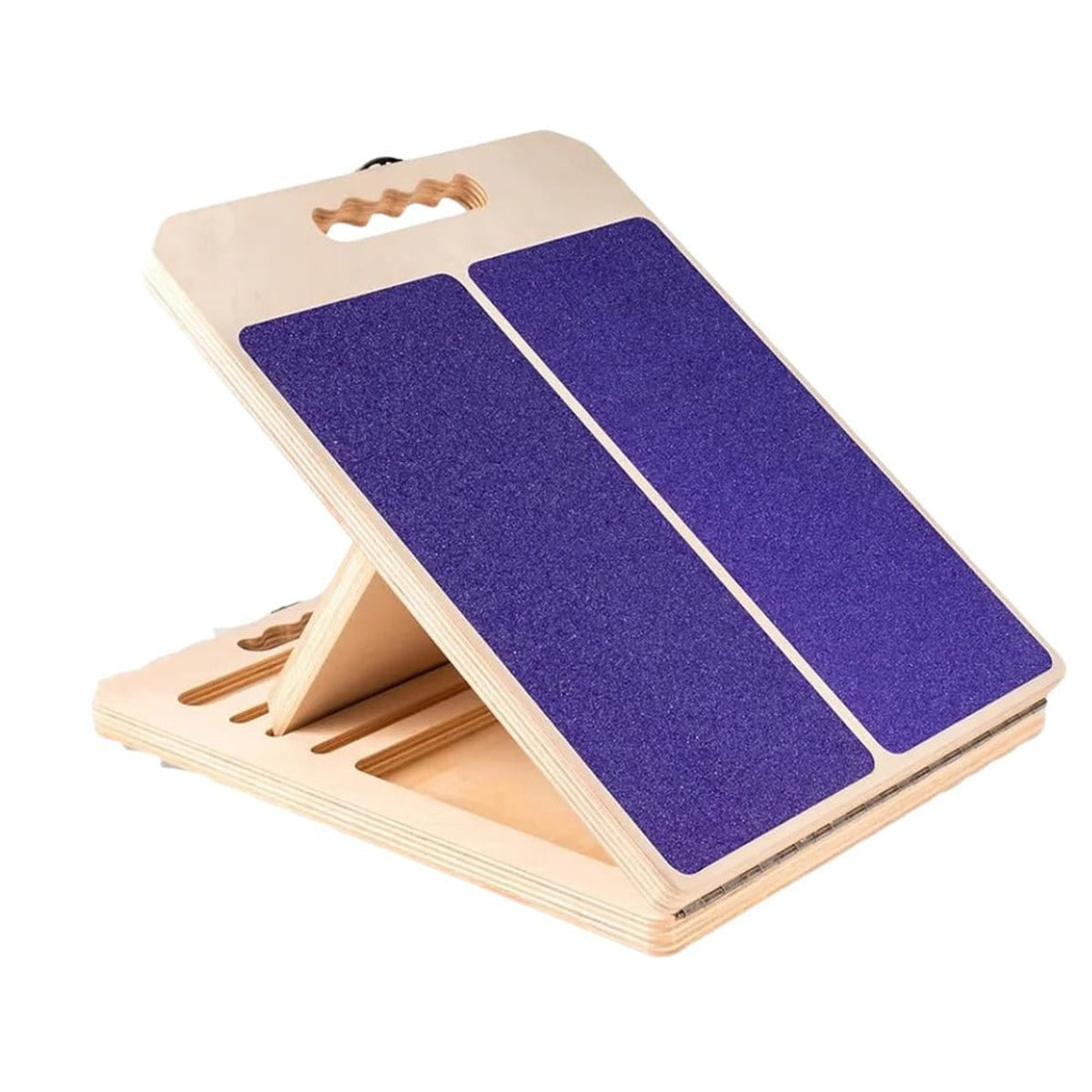 Adjustable Wooden Slant Board For Stretching With Five Locked Incline Settings - Image 8