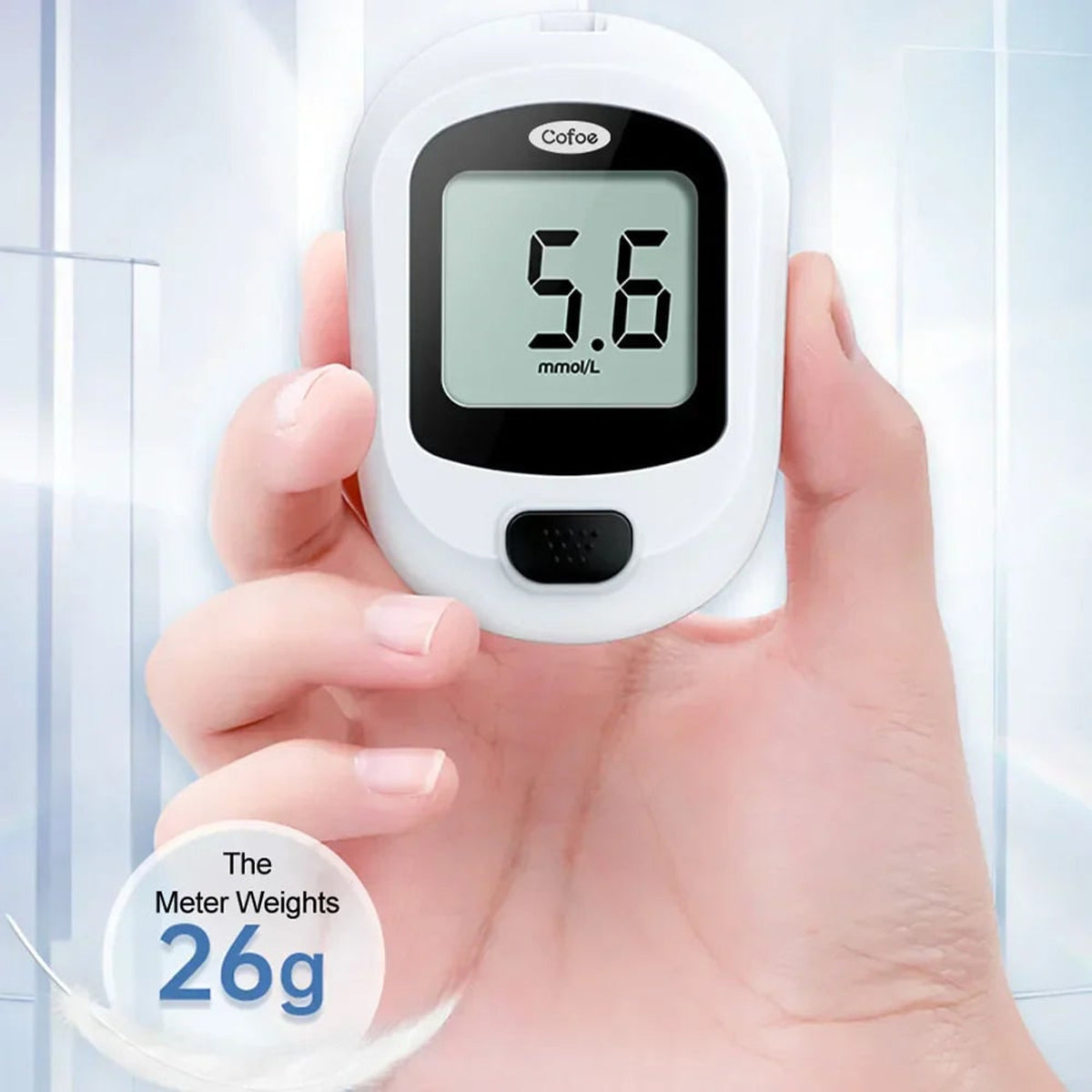 Blood Glucose Meter Kit with Test Strips and Lancets - Image 4